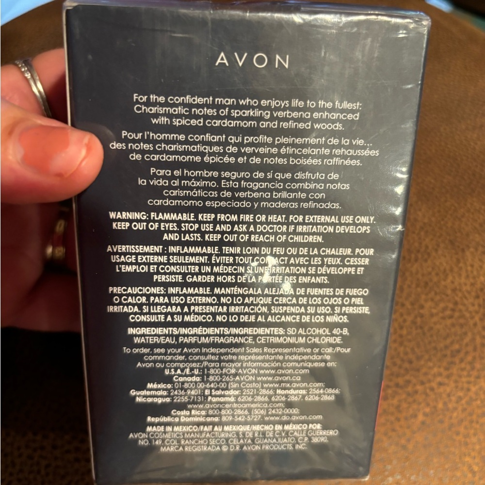 Avon vintage Men’s spray ALPHA brand new still unopened - Picture 4 of 6